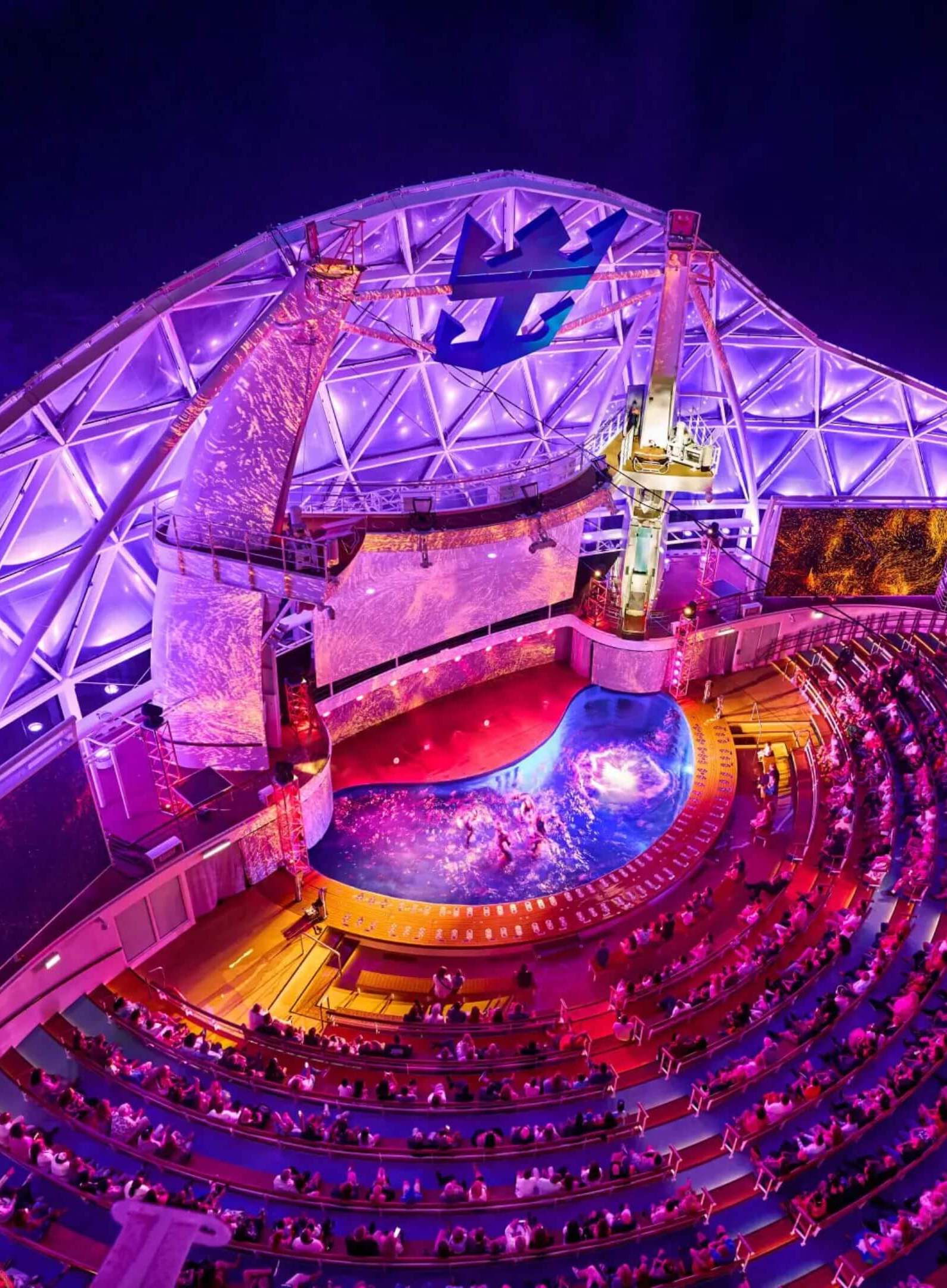 RCI_WN_042022_Brand_RiverJordan_AquaTheater_Apr9_CAM_A1123_1__1___1_ (1) Royal Caribbean International Utopia of the Seas at night